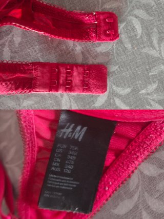 Sujetador encaje push up H&M 75B