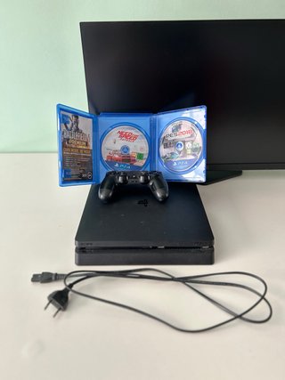 PS4 Slim + Juegos
