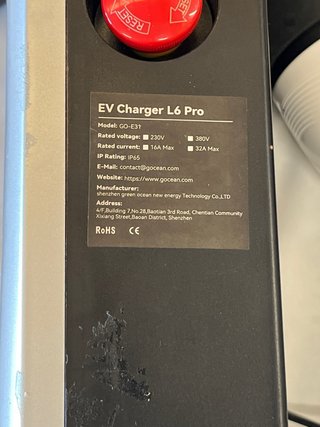 Cargador EV Tipo 2 11kW
