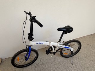 Bicicleta plegable Btwin