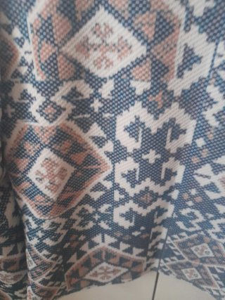 Torera estampado geométrico vintage