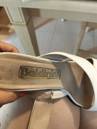 Sandali bianchi donna