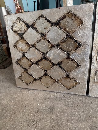 2 Quadri Decorativi Astratti