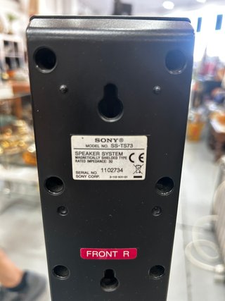Altavoces Sony Torres de Sonido