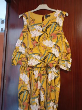 Mono Largo Verano Estampado Floral