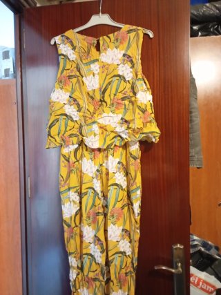 Mono Largo Verano Estampado Floral