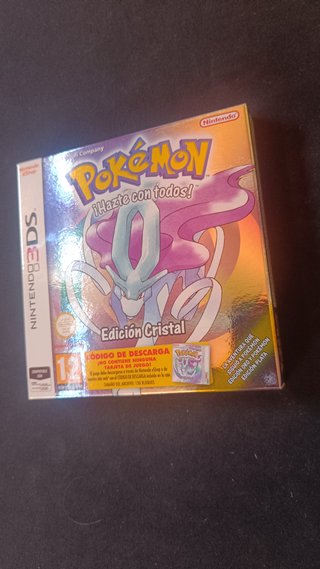 Pokémon Edición Cristal Nintendo 3DS Caja