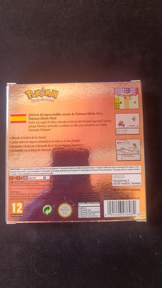 Pokémon Edición Cristal Nintendo 3DS Caja