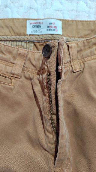Pantalones vaqueros azules Springfield-chinos
