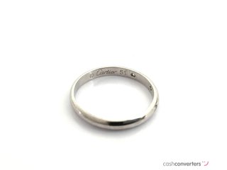 alianza oro 18k con piedra con diamante t. 11 (16,24 mm)