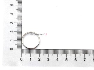 alianza oro 18k con piedra con diamante t. 11 (16,24 mm)