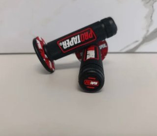 Puños Protaper Rojo/Negro Moto