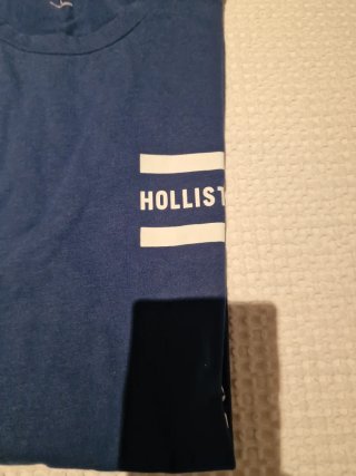 Camiseta Hollister Manga Larga Talla L