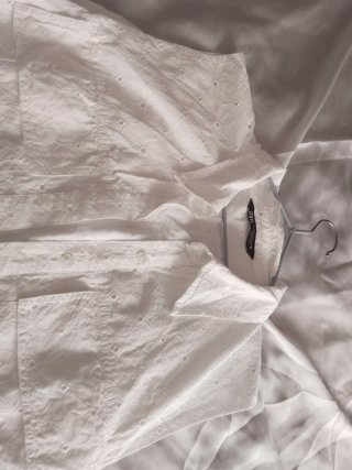 Vestido pantalón Zara blanco talla xxl