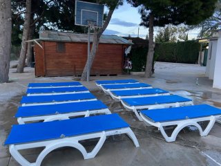 10 Amache Grosfillex Blu/Bianco