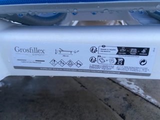 10 Amache Grosfillex Blu/Bianco