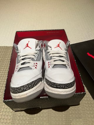 Air Jordan 3 Retro Rojo Blanco