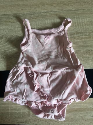Body vestido bebé niña 6-9 meses