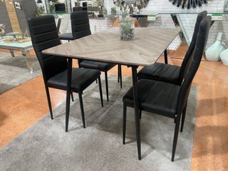 Tavolo allungabile con 4 sedie - NUOVO
