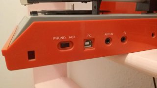 Tocadiscos Crosley naranja