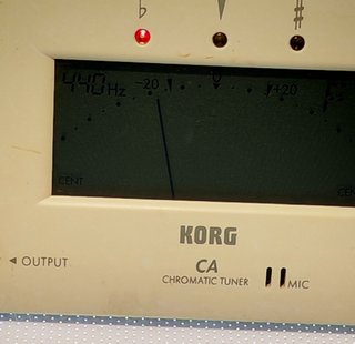 Afinador Korg CA-40 Cromático