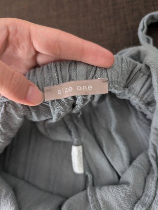Mono Peto Lino/Viscosa Gris Brillo Talla Única