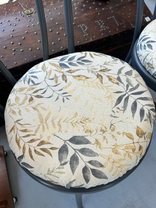 Pareja Sillas Terraza Vintage Gris