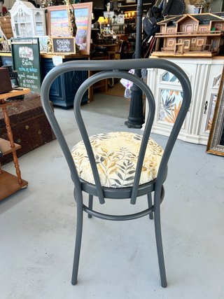 Pareja Sillas Terraza Vintage Gris
