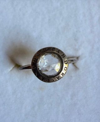 Anillo Pandora Plata Cristal