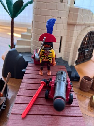 Lote Playmobil Piratas Barco Fuerte Faro