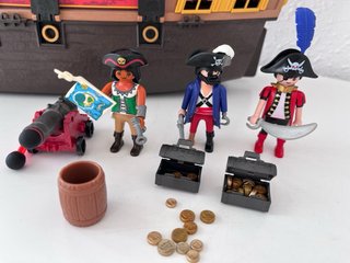 Lote Playmobil Piratas Barco Fuerte Faro