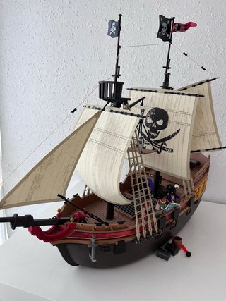 Lote Playmobil Piratas Barco Fuerte Faro