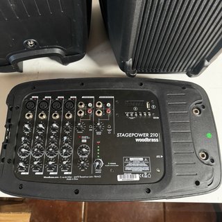 Altavoces amplificados Stage Power 210 Kit Sonido