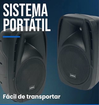 Altavoces amplificados Stage Power 210 Kit Sonido