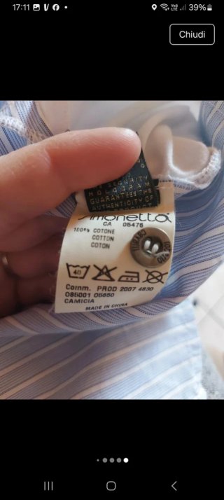 Camicia Devils Roberto Cavalli Tg. S