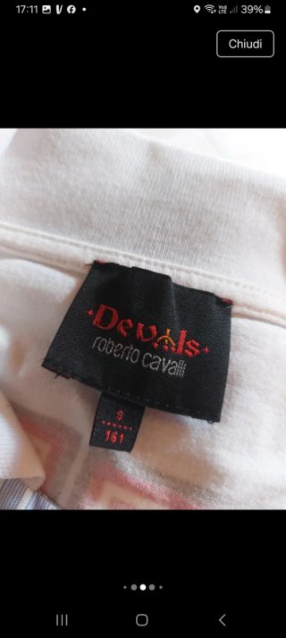 Camicia Devils Roberto Cavalli Tg. S