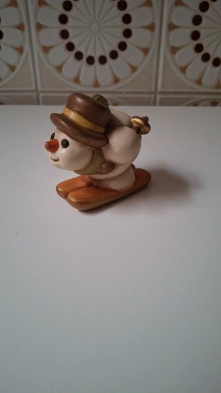 Pupazzo Neve Thun Cappello Marrone