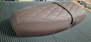 Tapizado asiento moto
