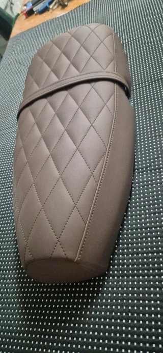 Tapizado asiento moto