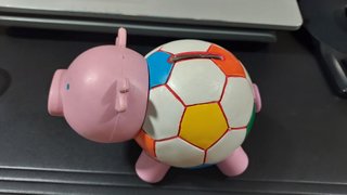 Mealheiro Porquinho Bola Colorida