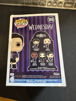 Funko Pop Wednesday Pugsley Addams 1819