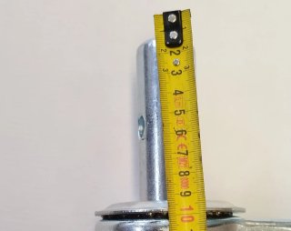 Rueda de andamio negra c/ freno