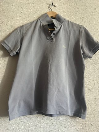 Camisa Polo Burberry Gris