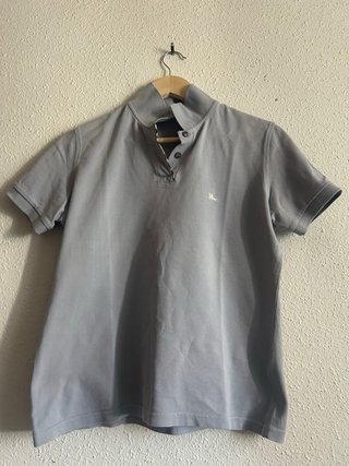 Camisa Polo Burberry Gris
