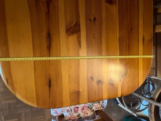 Tavolo da pranzo in legno massello