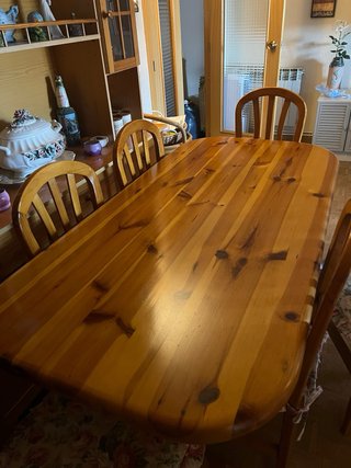 Tavolo da pranzo in legno massello