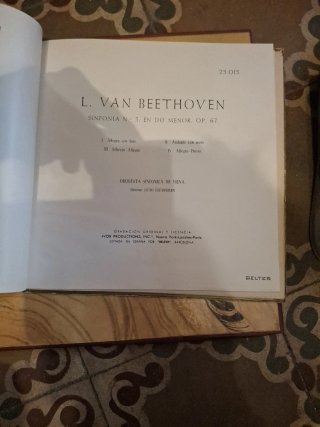 Beethoven Sinfonía n.5 en Do menor