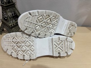 Sneakers Converse Platform Taglia 41 Bianche