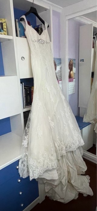 Vestido de Novia Blanco Encaje
