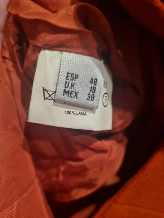 Chaqueta Linea Kat Talla 48 Roja